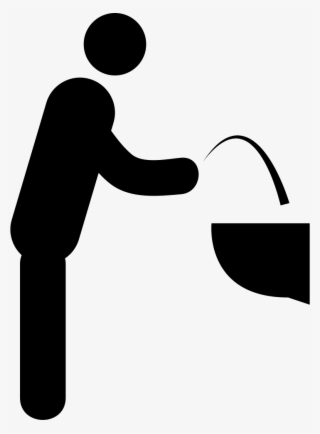 Png File Svg - Silueta Persona Tomando Agua #5685838