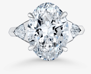 11 01 2426 Ring - Oval Engagement Ring With Shoulder #5686067