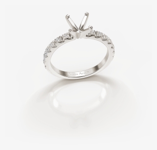 Diamond Ring Template Png Black And White - Ring #5686358