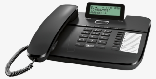 Telephone, With Cord, Black Gigaset Communications - Gigaset Da710 Black #5686489