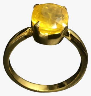 Yellow Sapphire - Engagement Ring #5686541