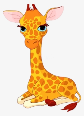 Baby Giraffe Cartoon Png - Cartoon Baby Giraffes #5687757