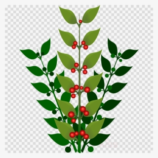 Clip Art Berry Bush Png Clipart Blueberry Berries Clip - Berries And Flowers Clipart #5687884