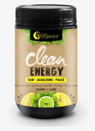 Protein1 Rocd9ziogabu - Nutraorganics - Clean Energy Protein, Lemon And Lime #5691060