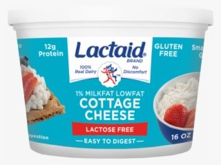 Liddells Lactose Free Shredded Cheese - Lactaid Lowfat Cottage Cheese - 16 Oz Tub #5691116