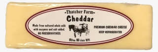 Thatcher Farm Premium Sharp Cheddar Cheese, 8oz Bar - Parmigiano-reggiano #5691166