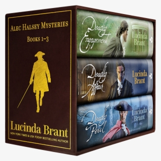 Alec Halsey Mysteries Books 1-3 By Lucinda Brant #5691347