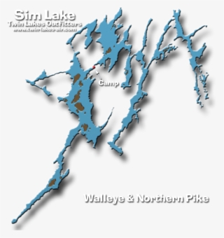 Walleyes Are The Primary Sportfish At Sim Lake, And - Northern Pike #5691936