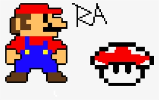 Mario Pixel Art - Mario #5692453