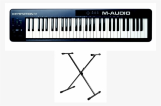 Usb Midi Keyboard Bundle - Controlador M Audio Keystation 61 #5693122