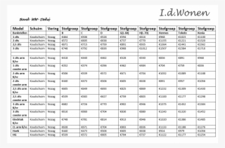 Prijslijst Ww-deku - Paper #5693238