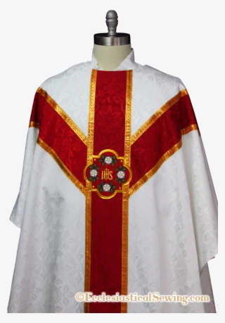 Gothic Chausble With Y Orphrey Bands Church Vestment - Vestment #5697589