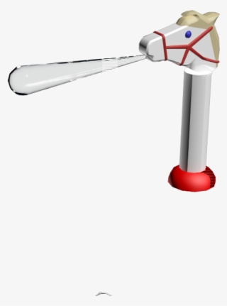 Western Hobby Horse Water Gun - Cat Grabs Treat #5698893