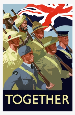 Click And Drag To Re-position The Image, If Desired - British Ww2 Propaganda Together #5699930