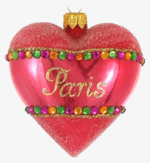 Paris Jeweled Heart - Paris #570170
