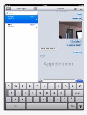 Imessage - Ram Locking Holder For Apple Ipad #570223