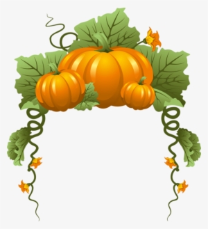 29 - Pumpkin Frame Clipart #570327