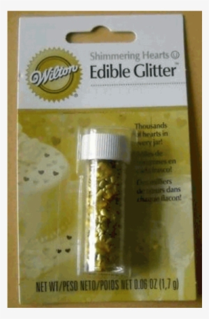 On Sale Wilton Gold Edible Hearts, Shop In Kenya - Gold Hearts Edible Glitter - 0.04 Oz Packet #570391