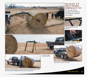 Big Bale Unroller Option - Winkel Bale Unroller #570418