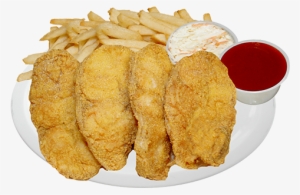Jj Fish - Fried Fish Dinner Png #570420