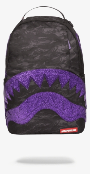 Purple Cheetah Backpack - Purple Glitter Sprayground #570465