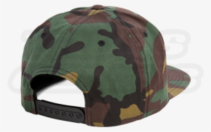 Camo Snapback Hat Backside #570794