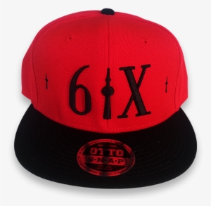 The 6ix Snapback In Crimson, The Only Hat You'll Ever - Hat #570839