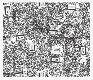 Baby Fabric - Cassette Tapes Custom Fabric By Babysisterrae #571116
