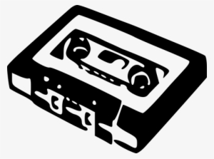 Cassette Tape Retro Audio Music Vintage So - Audio Cassette Clipart #571139