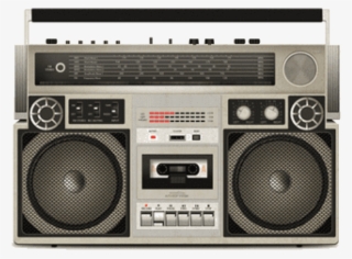 Old Audio Cassette Player - 80s Radio Drawing #571212