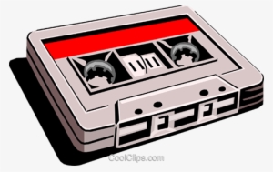 Cassette Tape Royalty Free Vector Clip Art Illustration - Illustration #571504