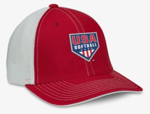 Adjustable Snapback Hat With The Official Usa Softball - C Logo Baseball Cap #571722