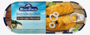 Fried Mackerel Fillets - Rügenfisch Fischer Frühstück Makrelenfilets, 200 G #571866