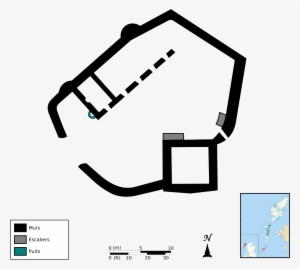 Kisimul Castle Map 1887-fr - Kisimul Castle #572756