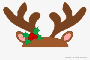 Reindeer Antlers Png Transparent Reindeer Antlers Png Image Free Download Pngkey - roblox reindeer nose