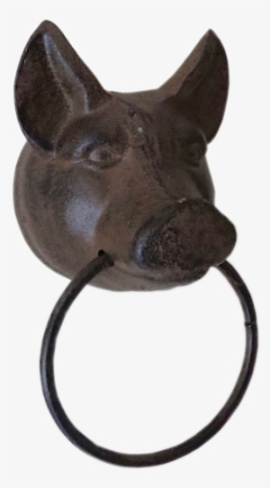 Farmhouse Pig Towel Ring - Heated Towel Rail #573184