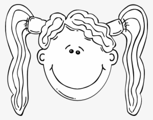 How To Set Use Girl With Pig Tails Svg Vector #573296