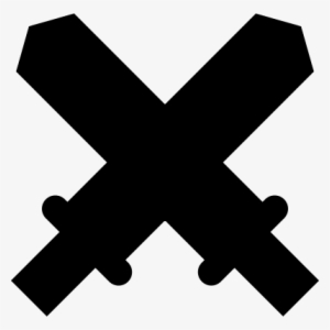 Crossed Swords Vector - Icono De X #573973