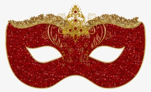 Png Image Information - Red Masquerade Mask Png #574148