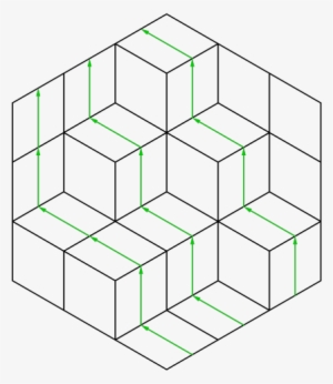 In Each Path We Must Have $2n$ Rhombuses - Architecture #574320