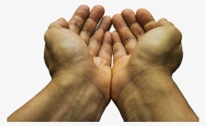 When We Give To Strangers Or To Those Incapable Of - Begging Hands Png #574698