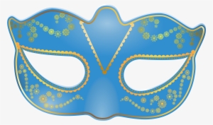 Blue Mask Png Transparent Clip Art Image #575004