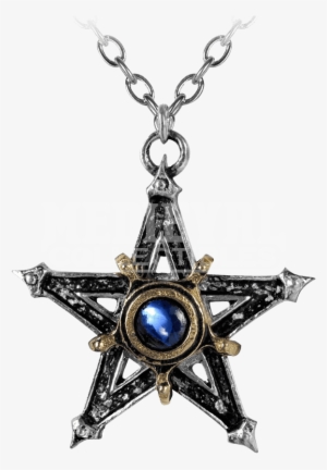 Medieval Pentacle Pendant - Alchemy Gothic Medieval Pentangle Pendant #575331