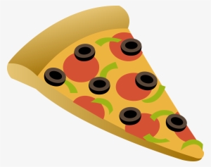 Junk Food Pizza Slice Clipart - Pizza #575962