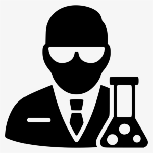 Scientist Flask Science Laboratory Chemistry Research - Scientist Icon Png #576690