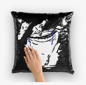 Forever Alone Face - Cushion #576759