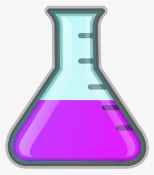 Flask Icon Clip Art - Cartoon Science Bottle #577020