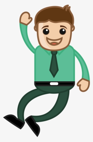 Cartoon Sadness Royalty Free Clip Art Royaltyfree - Cartoon Person Jumping Png #577043