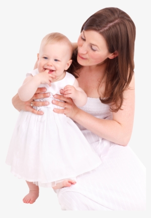 Happy Loving Mother And Her Baby Png Image - Mother And Baby Png #577269