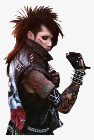Black Veil Brides, Bvb, And Ashley Purdy Image - Bass Black Veil Brides #577425